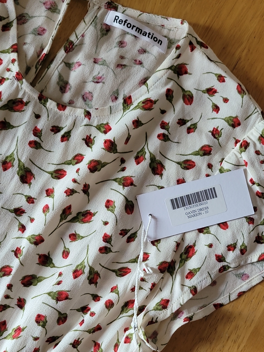 Reformation Gavin Dress in Marion - Picture 7 of 16